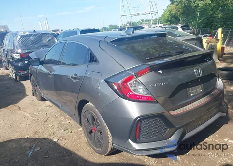 2017 Honda Civic Ex из США, поврежденный, VIN SHHFK7H57HU223662